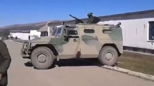 Тигр не может переехать бордюр РЖАЧЬ