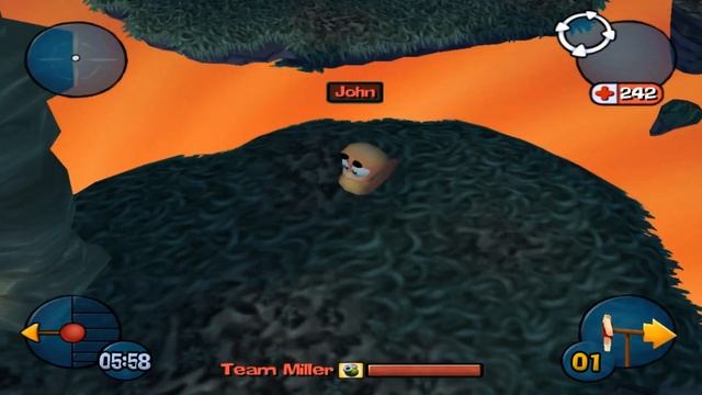 WORMS 3D Ностальгирующая кампания - Суд над Проклятым #23