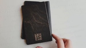 ОБЛОЖКА НА ПАСПОРТ ИЗ ДЕРЕВА И КОЖИ