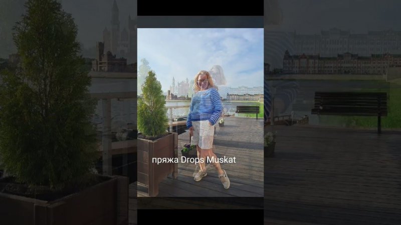 Описание. Джемпер спицами.