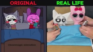 Спрунки в Реальной жизни и мультик спрунков