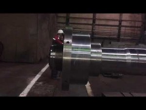 Поковка с механической обработкой. Шпилька с гайками.