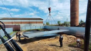 Легкая работа для 40т крана?