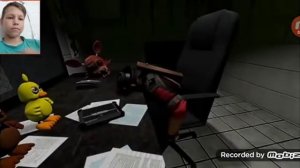 Фокси и охранник часть 3 (и спринг трап) прикол смотри до конца.