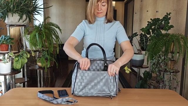Дорожная сумка Polar П7082 серый