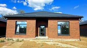 Новый дом баварской кладки 109кв.м. 4,8с. 3комнаты предчистовая. Краснодарский край, п. Прикубанский