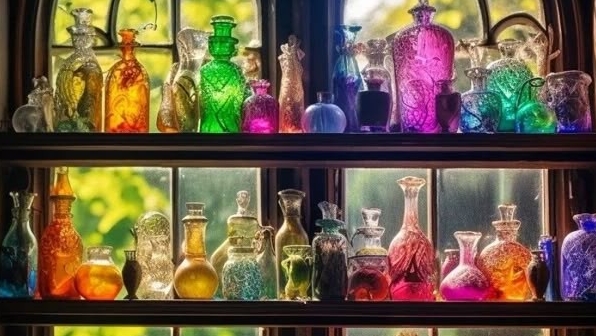 ВЕДЬМИНА БУТЫЛЬ...ЗАЩИТА СЕМЬИ..ВЕДЬМИНА ИЗБА