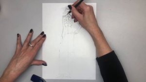 Рабочие эскизы для fashion. Урок 17: Рисуем классическую рубашку на пуговицах