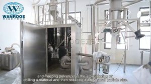 Криогенная мельница для измельчения PP/PTFE в порошок размером 10-300 меш