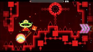 прошол самый сложный уровень в Geometry Dash