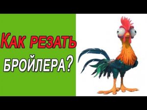 Как резать бройлера | Забой кур в домашних условиях