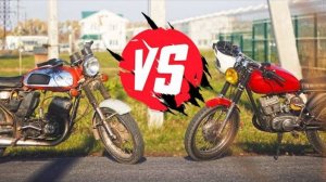 Старая ЯВА VS Тюнинг МИНСК! Кто кого ГОНКА Мотоциклов🔥_#53