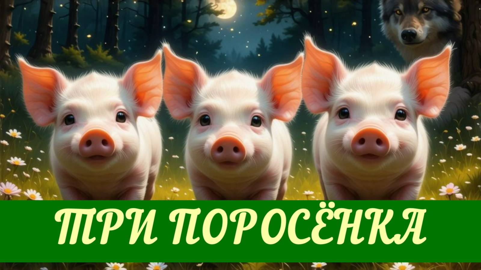 ТРИ ПОРОСЁНКА|АУДИОСКАЗКА| КЛАССИЧЕСКАЯ СКАЗКА ДЛЯ ДЕТЕЙ