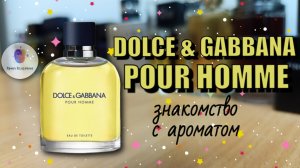 DOLCE & GABBANA POUR HOMME (2012) - обзор хорошего парфюма с классическим звучанием