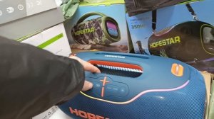 ✅ВЕЛИКАЯ КОЛОНКА HOPESTAR A80 синяя ✅ Видеоотчет Великий Новгород