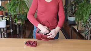 Женская сумка Pola 2430 красная