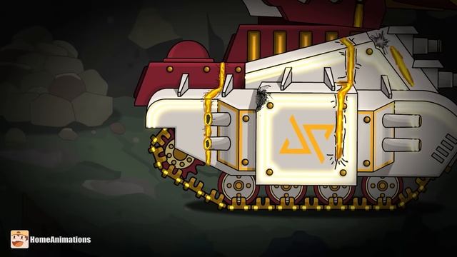 HomeAnimations - Мультики про танки  Оковы дружбы ： Картограф vs Левиафан - Мультики про танки