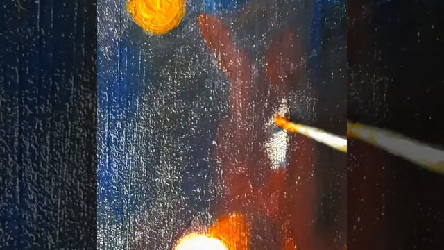 БОКЕ (ОГНИ НОЧНОГО ГОРОДА). Работа маслом. (Linkin Park - Roads Untraveled) смотреть онлайн