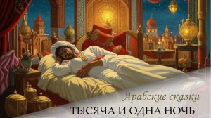 Сказки 1001 ночи.  Рассказ о четвёртом брате цирюльника (ночь 32)