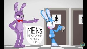 Микро комикс fnaf - как ОЛД Бонни потерял лицо и руку