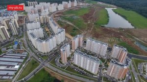 Переделкино Ближнее с высоты птичьего полёта