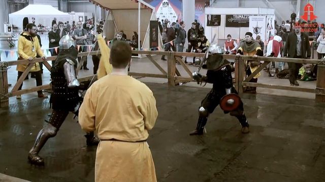 Russia Рекон 2017 Отборы 1Day Men buckler and sword 17fight Сенаторов vs Галкин смотреть онлайн