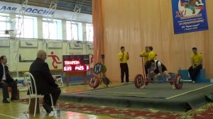 Пауэрлифтинг СФО 2013 Женщины 47, 52, 57 кг. - Тяга становая