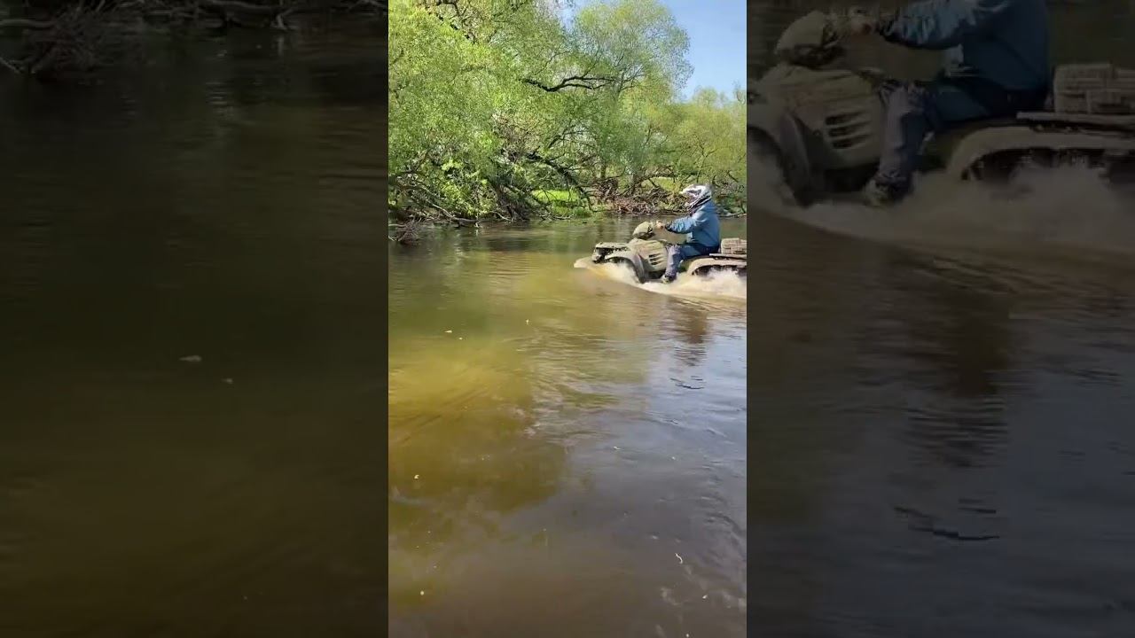 Polaris Sportsmen 500 1998 года выпуска. Сток. Шноркелей нет. Прёт как танк. смотреть онлайн