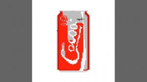 Рисую банку ,,Coca Cola"