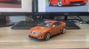 Обзор модели Pontiac GTO 2005 Ram Air 6 в масштабе 1/24 от Welly