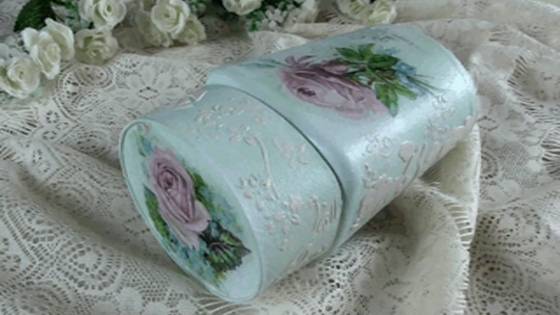 Декор банки кофе в стиле Шебби - шик смотреть онлайн