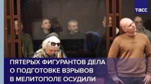 Пятерых фигурантов дела о подготовке взрывов в Мелитополе осудили
