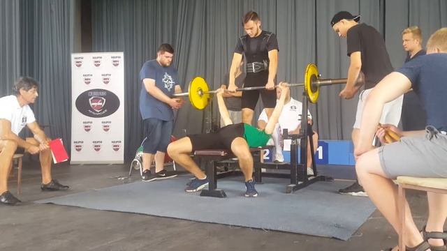 20 Андрей Карклиньш Жим 3 подход смотреть онлайн