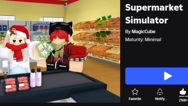 Supermarket Simulator (Симулятор супермаркета)|Roblox game