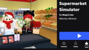 Supermarket Simulator (Симулятор супермаркета)|Roblox game