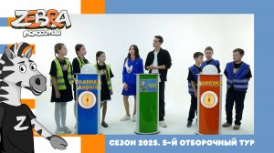 Полосатая зебра. Сезон 2025. 5-й отборочный тур.