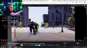 ПЯТЁРКА СМОТРИТ ХАЛК ПРОТИВ БЭТМЕНА В ГТА 5