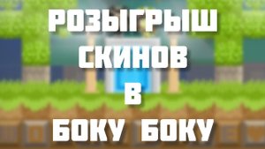 Розыгрыш скинов! В игре Боку Боку. Вот победитель!