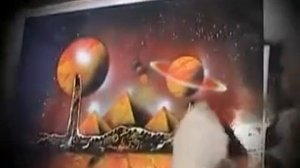 Новая техника рисования  бомба!!!