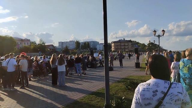 Фестиваль ПЯТНИЦА в Сарапуле 21.07.2023 на набережной Камы ч.4