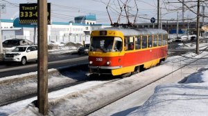 Трамвай Tatra T3SU-3063