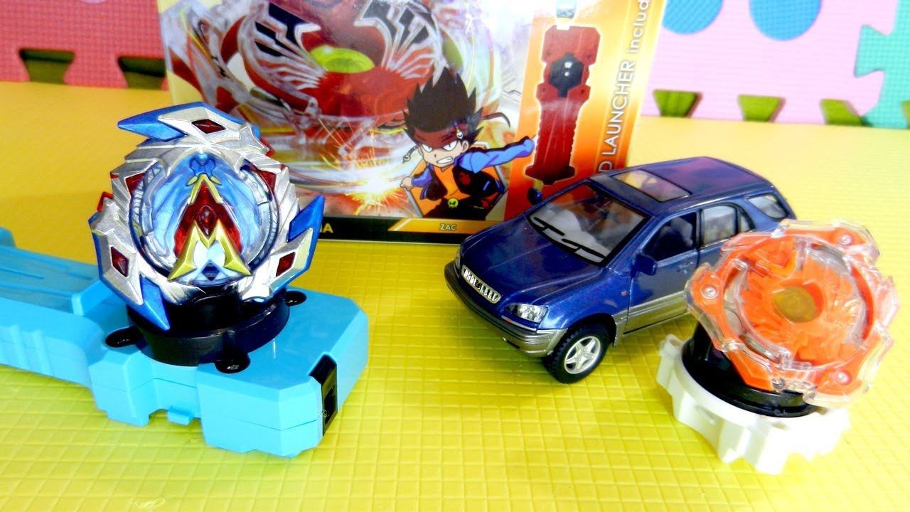 Игрушечные машинки - Собираем Бейблэйд Берст. Игрушки для детей смотреть онлайн