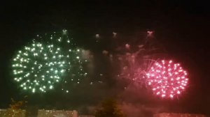 Международный Фестиваль фейерверков в Москве.