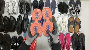 32863 Обувь весна-лето, 8пак, scarpe crema 18/24, секонд (cream/extra) оптом