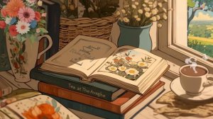 Нежное апрельское утро с кофе и музыкой Lofi ☕🍃 Начните свой день