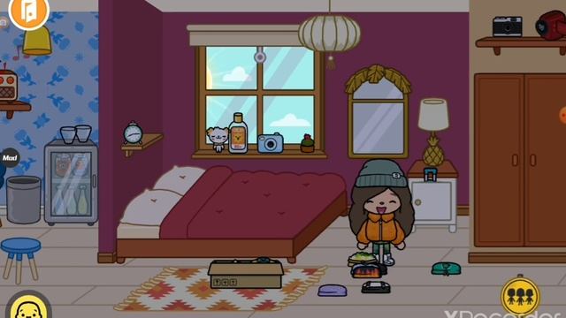 Примеряем одежду в токе!//Toca world смотреть онлайн