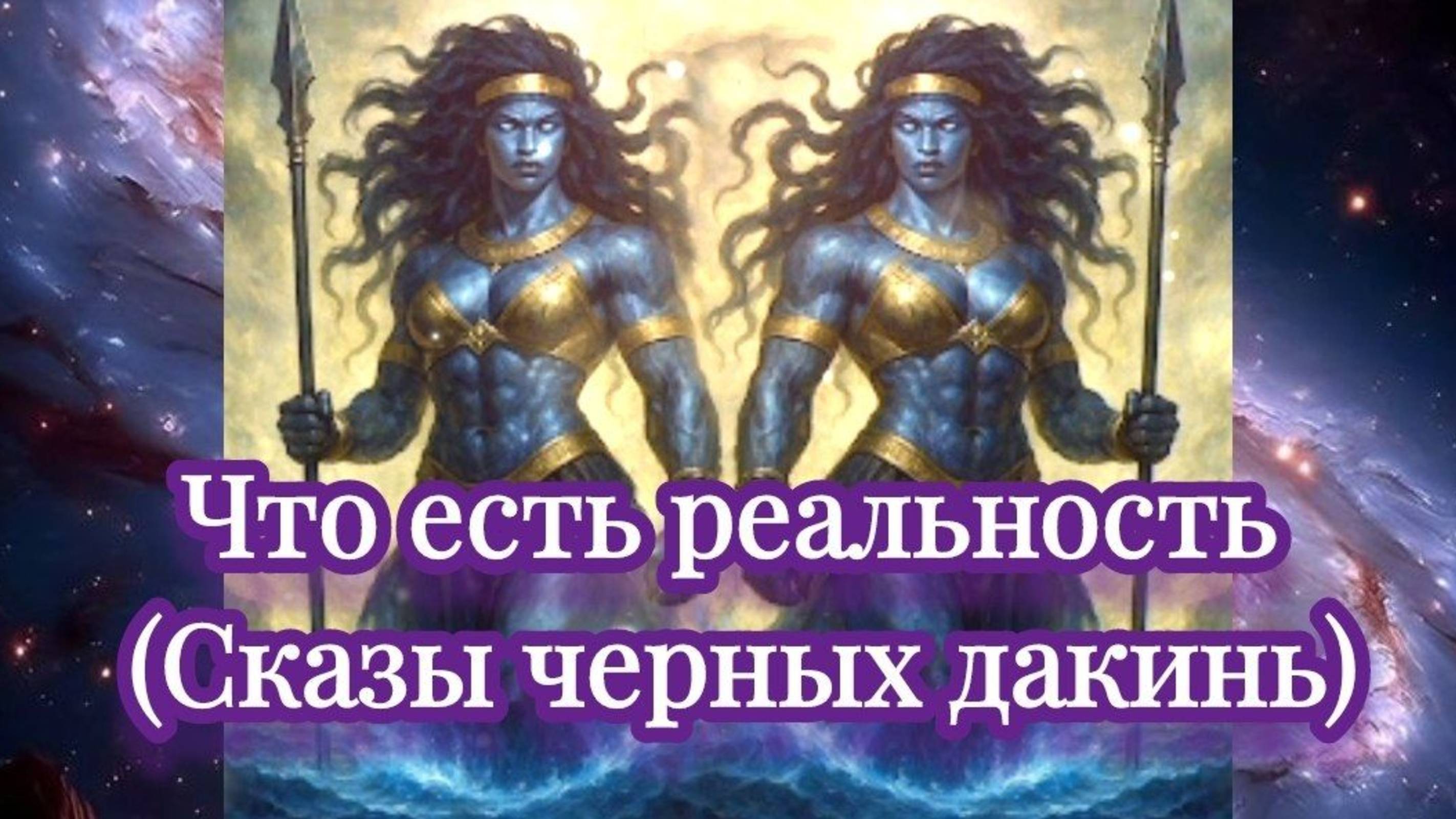 Что есть реальность 
(Сказы черных дакинь)
29.04.2025
🌚⚡🌞🔥