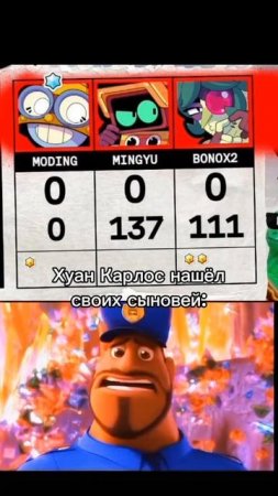 СРОЧНО! Хуан Карлос нашел своих сыновей! #bs #brawkstars #fyp #meme