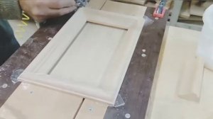 Комбинированный мебельный фасад. Работа на ЧПУ станке