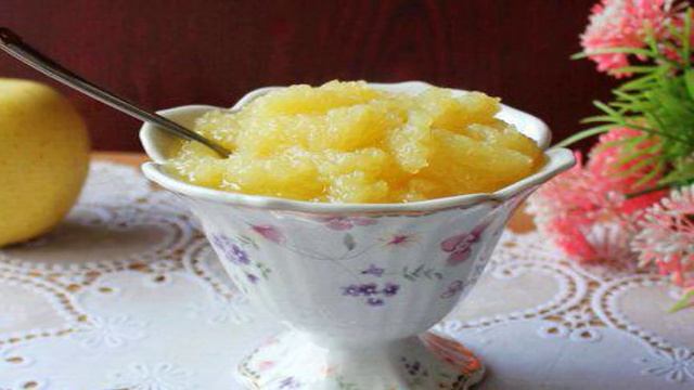 Диетическое пюре из яблок